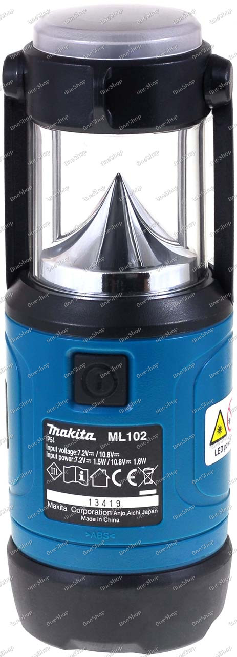 Makita svítidlo ML102 7,2V-10,8V bez baterie originál