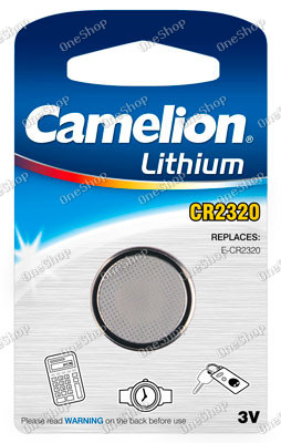 lithiové knoflíkové články Camelion CR2320 1ks balení originál