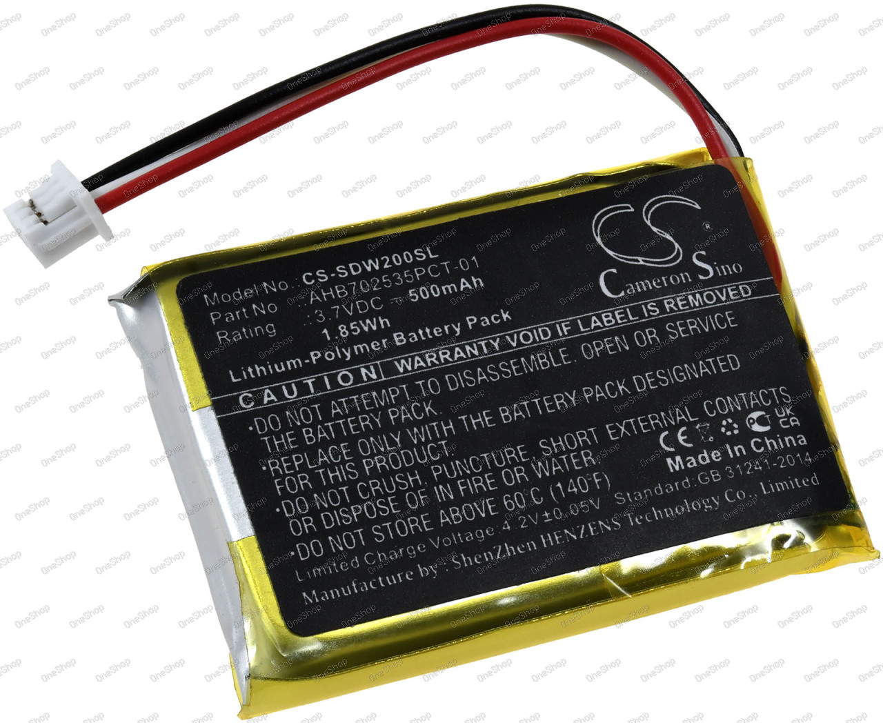 baterie kompatibilní s Sennheiser Momentum True Wireless 2 / Typ AHB702535PCT-01