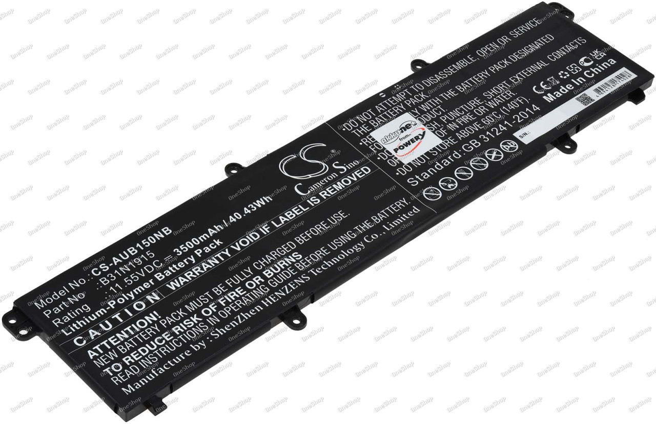 baterie pro Asus Expertbook B1 B1400ceae / B1 B1500ceae / Typ B31N1915
