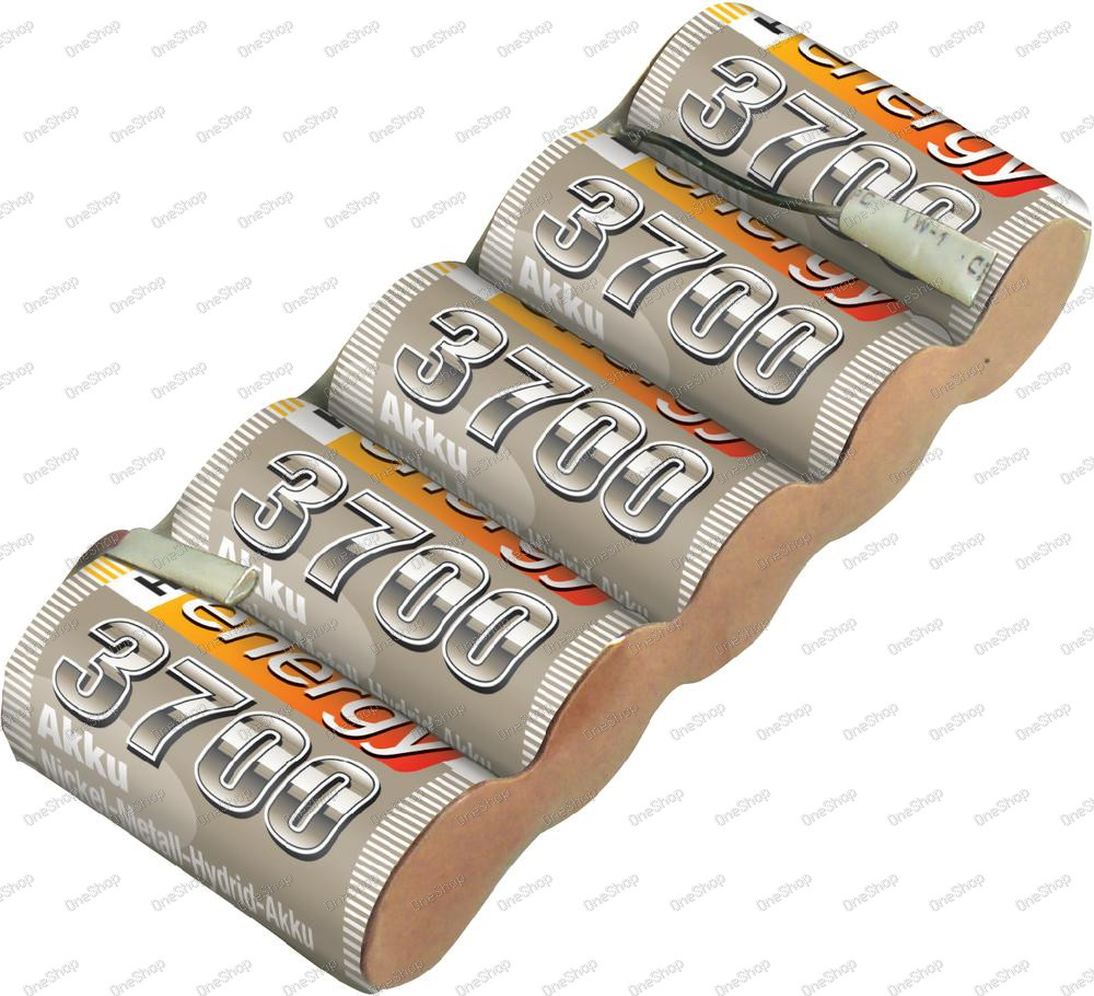 Akupack přijímače NiMH Conrad Energy Sub-C, 4,8 V, 4200 mAh, Side, s páj. hroty