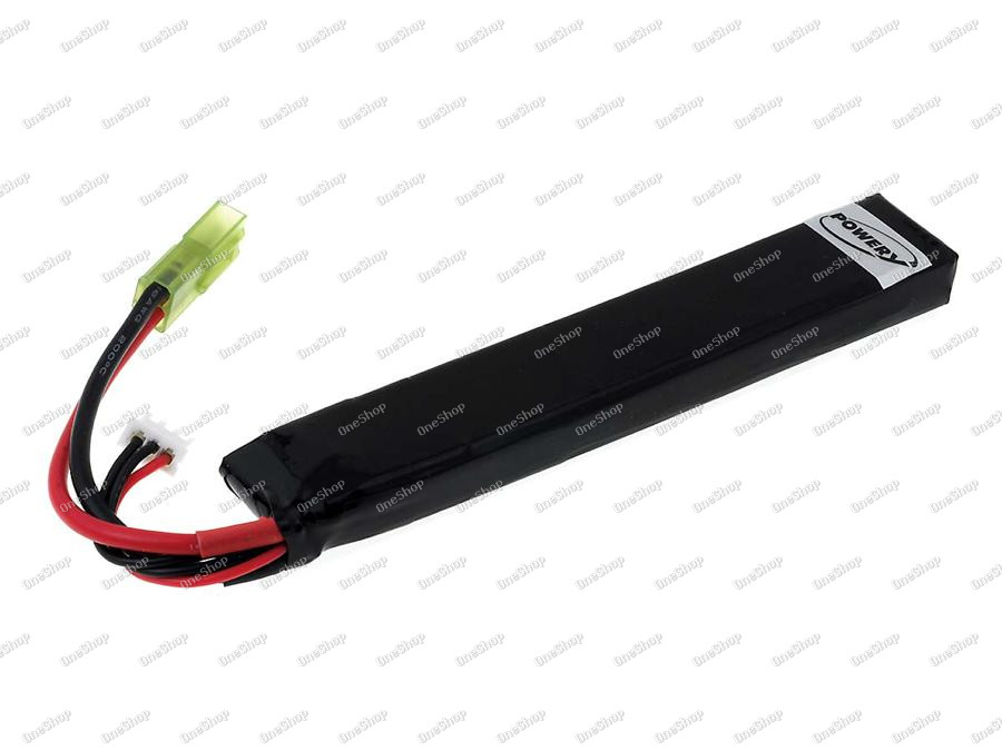baterie pro airsoft zbraně Typ LP110S2C013 mit 7,4V 1100mAh