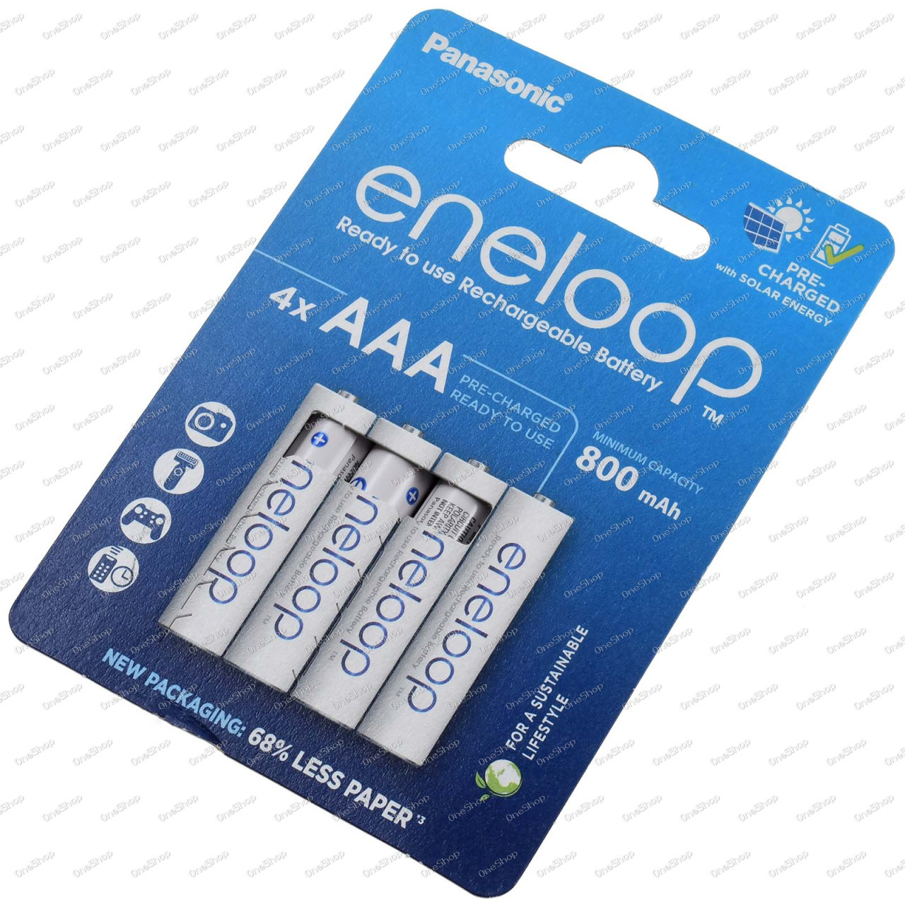 Panasonic eneloop HR-4UTG mikro tužková AAA 800mAh NiMH 4ks balení originál