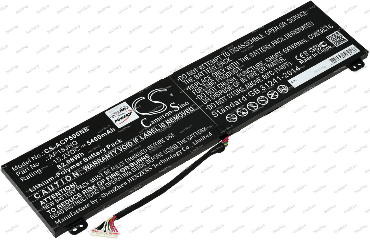 baterie pro Acer ConceptD 7 CN715-71 / ConceptD 7 Pro CN715-71P-58G / Typ AP18JHQ