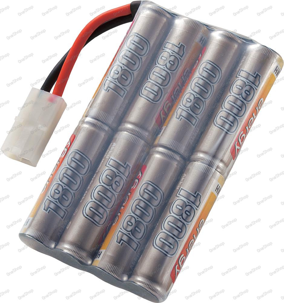 Akupack NiMH Conrad Energy AA, 9,6 V, 1800 mAh, Stick, Tamiya