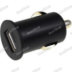 auto Mini nabíjecí adaptér 12-24V auf 1x USB 1000mAh bílá
