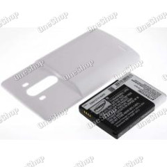 baterie pro LG G3 / Typ BL-53YH bílá 6000mAh