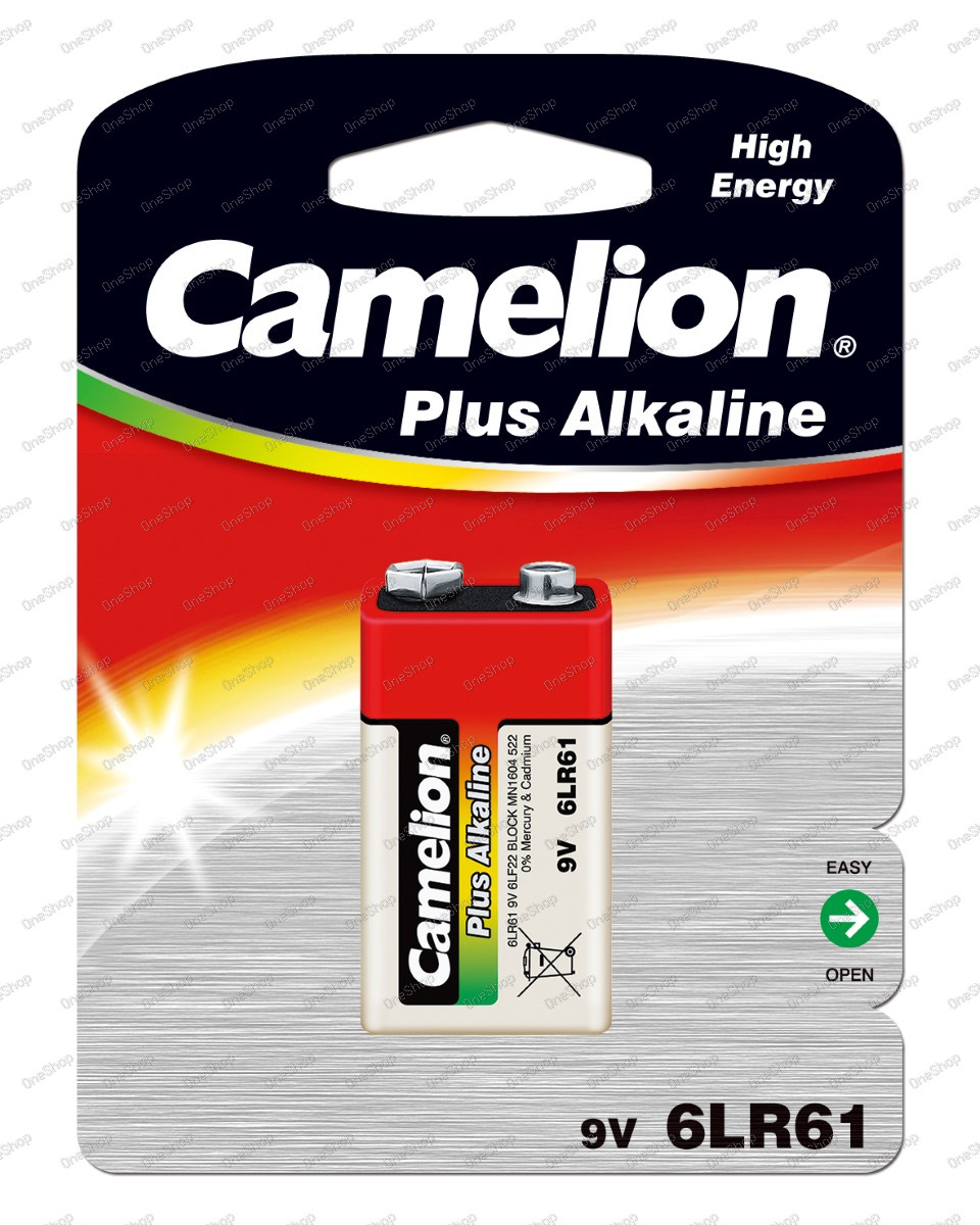 alkalická baterie 9V 1ks v balení - Camelion
