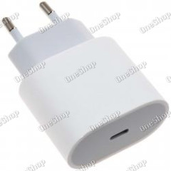 Apple USB C Ladeadatper, nabíječka A2347 MHJE3ZM/A 3A 20W weiß Bulk originál