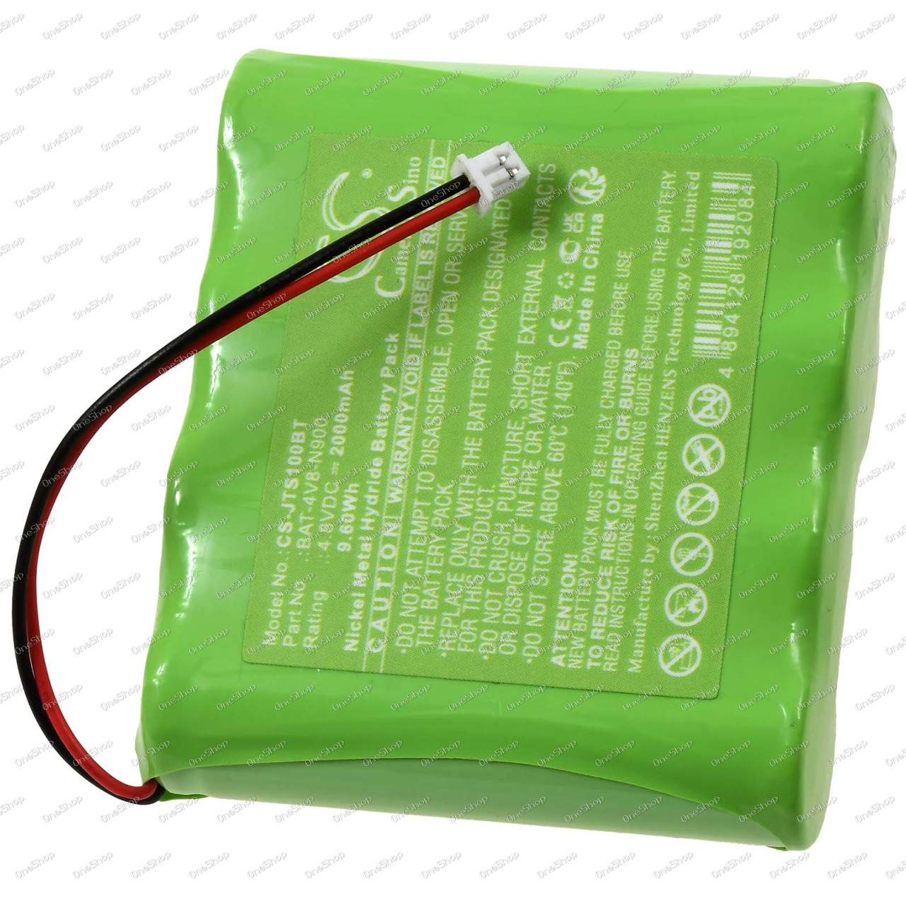 baterie pro alarm Signalverstärker Jablotron JA-100 / Typ BAT-4V8-N900