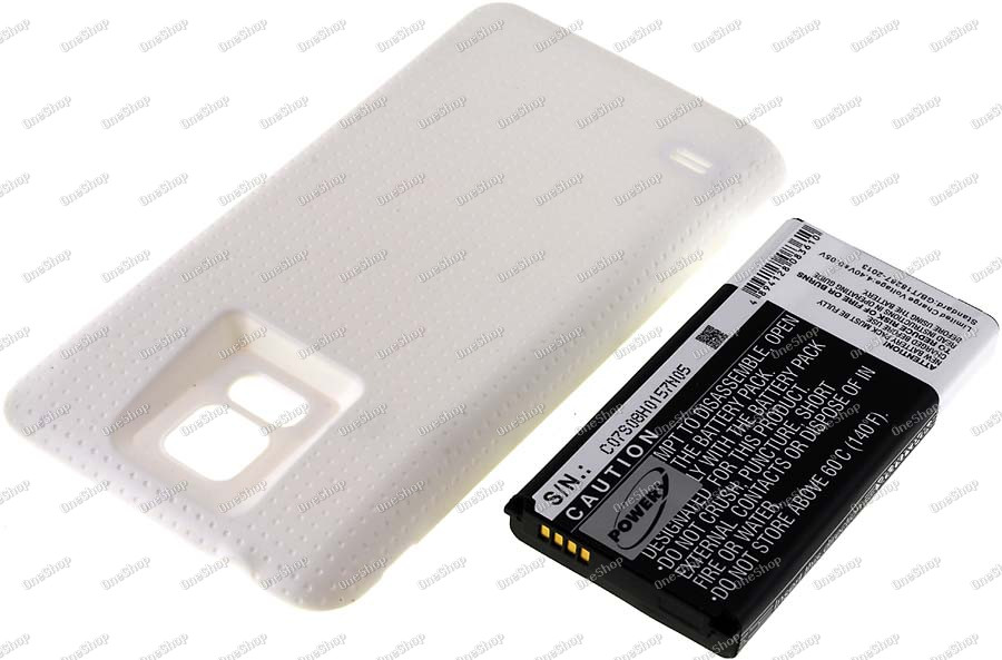 baterie pro Samsung Galaxy S5 neo bílá 5600mAh