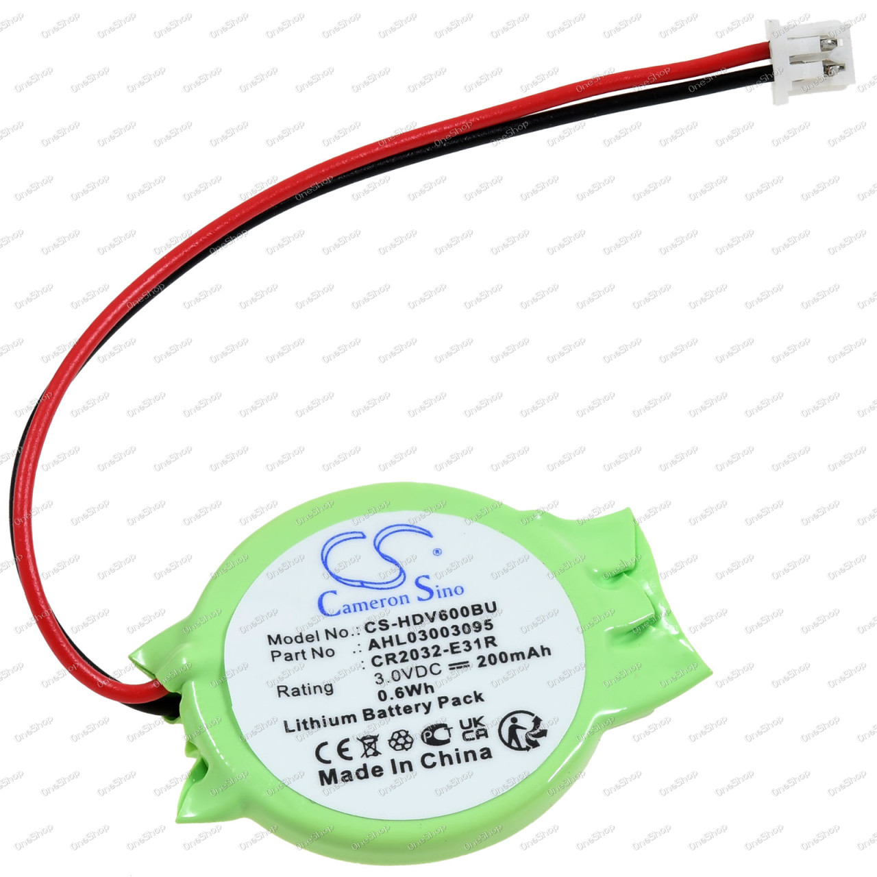 baterie CMOS pro HP Pavilion DV6000 / Typ AHL03003095