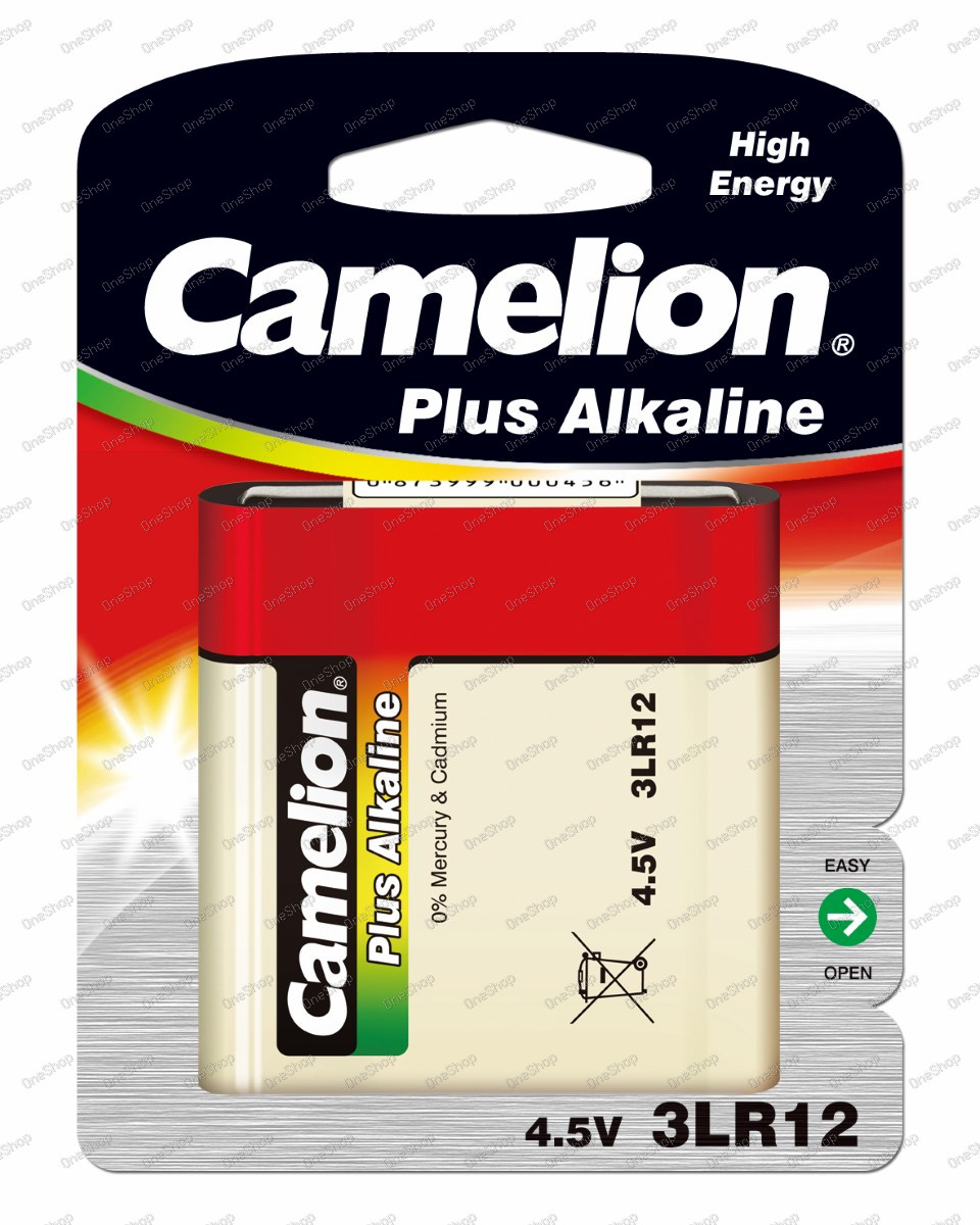 alkalická plochá baterie 3LR12 1ks v balení - Camelion