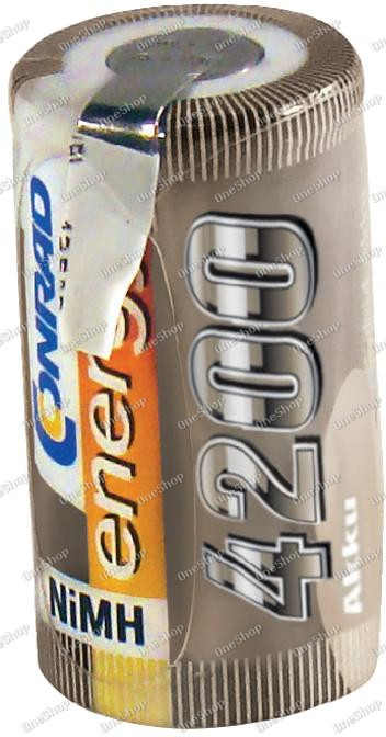 Akumulátor NiMH Conrad Energy Sub-C, 4200 mAh, s pájecími kontakty