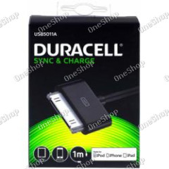 propojovací kabel 30pin auf USB pro iPhone 4, 4S, 3G, 3Gs, iPad 1, 2, 3, iPod classic, nano etc, 1m 