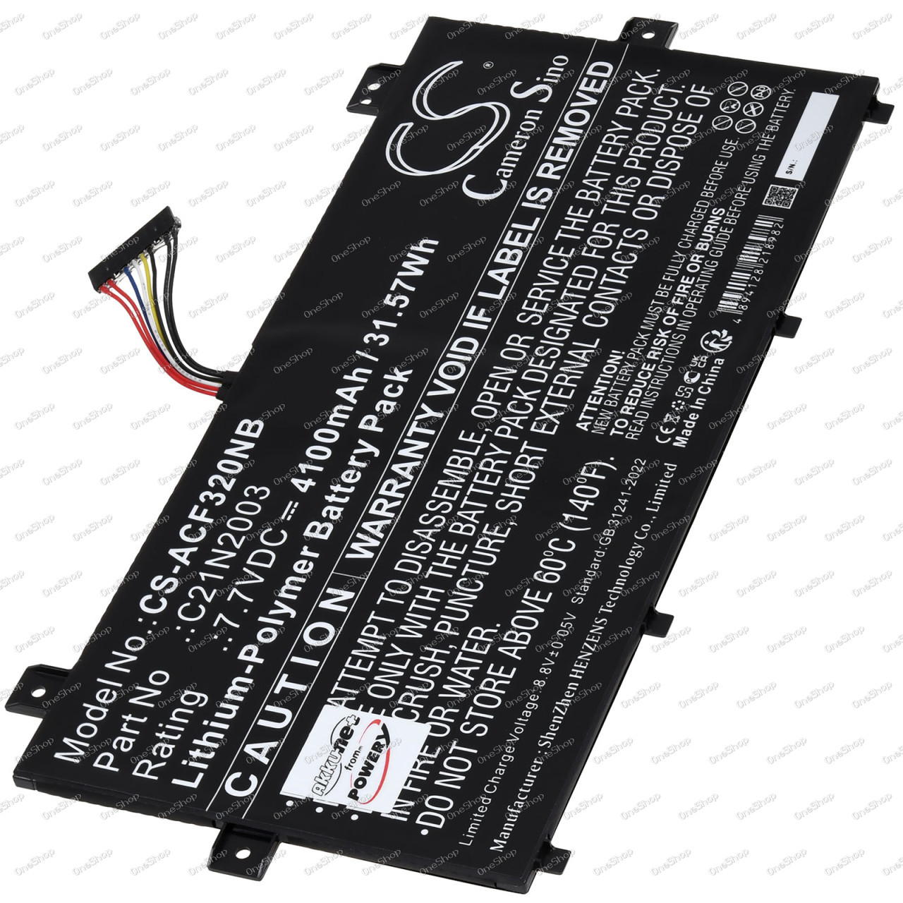 baterie pro Asus Chromebook Flip CM3200 / Chromebook Flip CM3 / Typ C21N2003