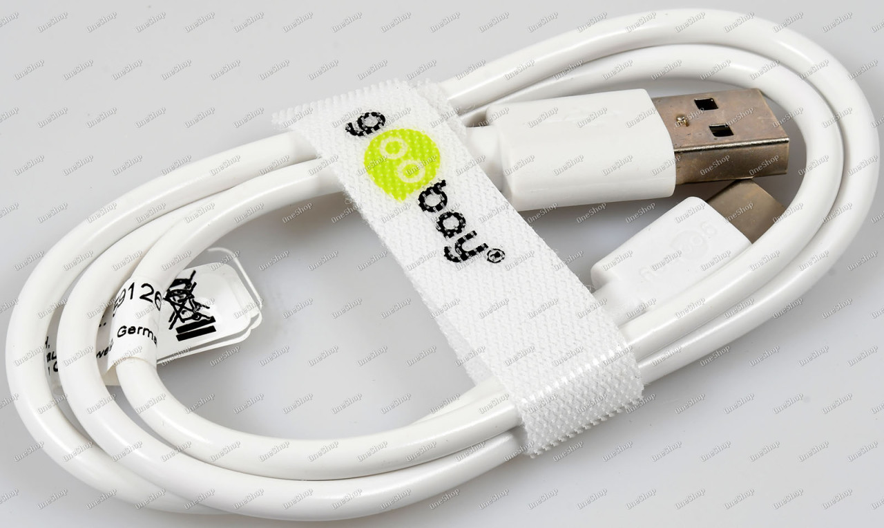 goobay USB C Lade- u. Synchronisationskabel pro Geräte mir USB C Anschluss, 0,5m, bílá originál