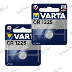 2x litiový knoflíkový článek, baterie Varta CR1225 2x 1ks balení originál