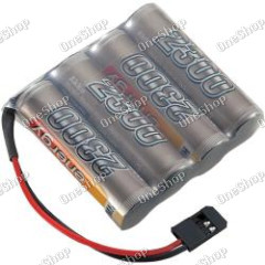 Akupack přijímače NiMH Conrad Energy AA, 4,8 V, 2300 mAh, Side by Side, Futaba