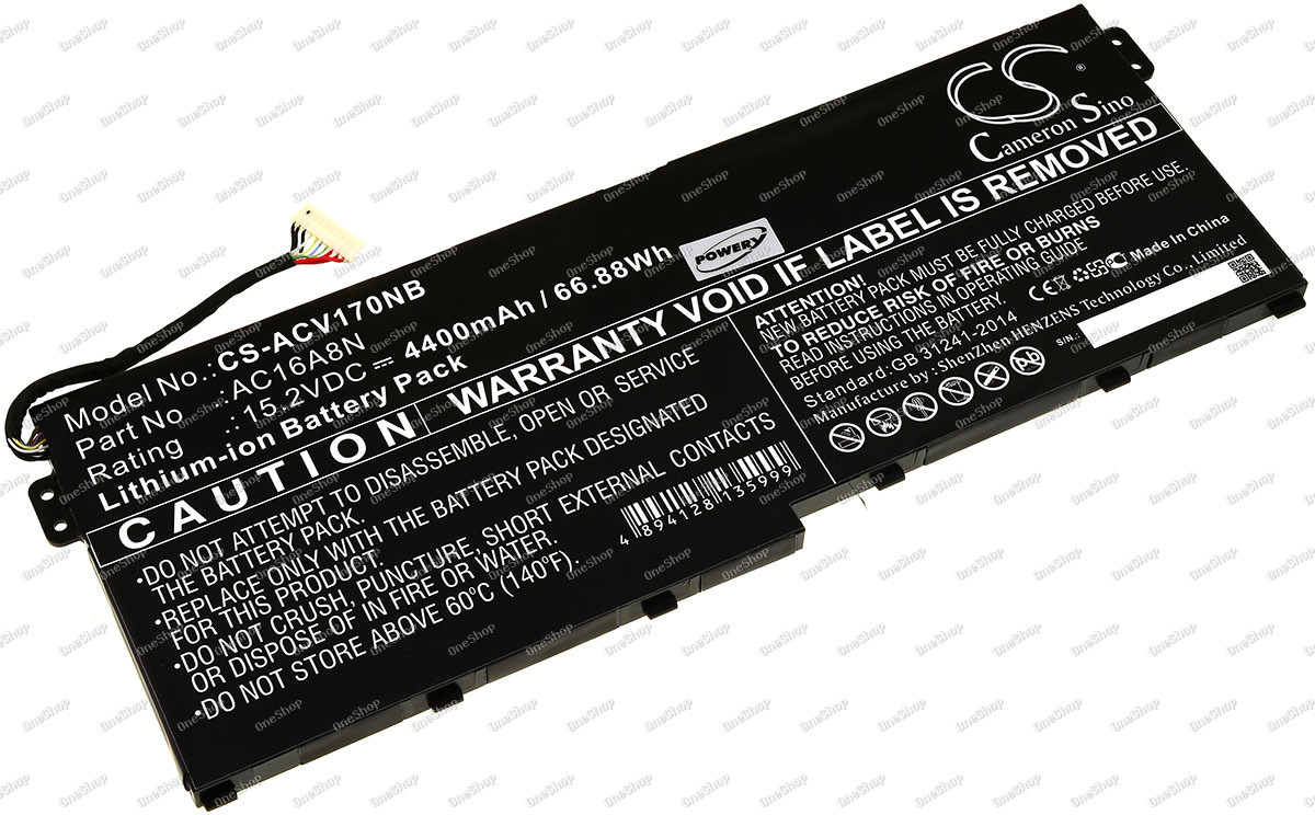 baterie pro Acer Aspire V17 Nitro / VN7-793G / Typ KT.0040G.009