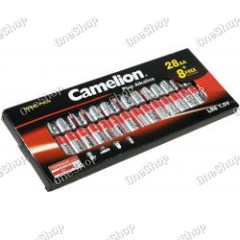 baterie Camelion tužková LR6 MN1500 AA (28+8 FREE) originál