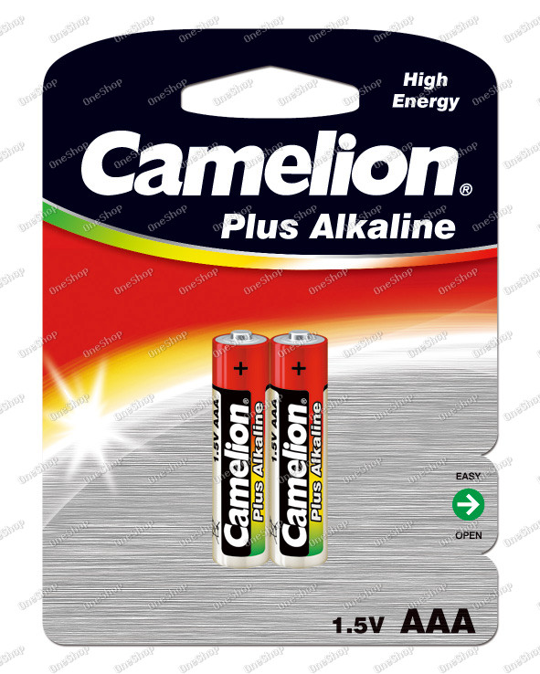 alkalická mikrotužková baterie AAA 2ks v balení - Camelion