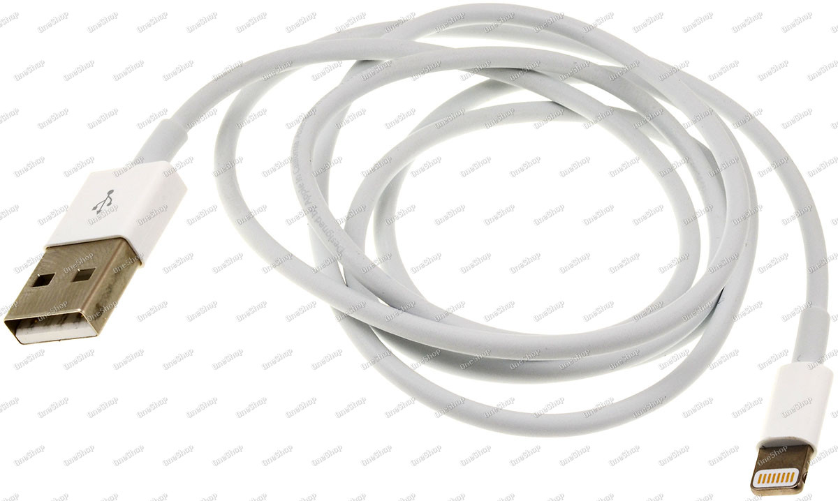 kabel iPhone 5 - Lightning kabel auf USB bílá originál