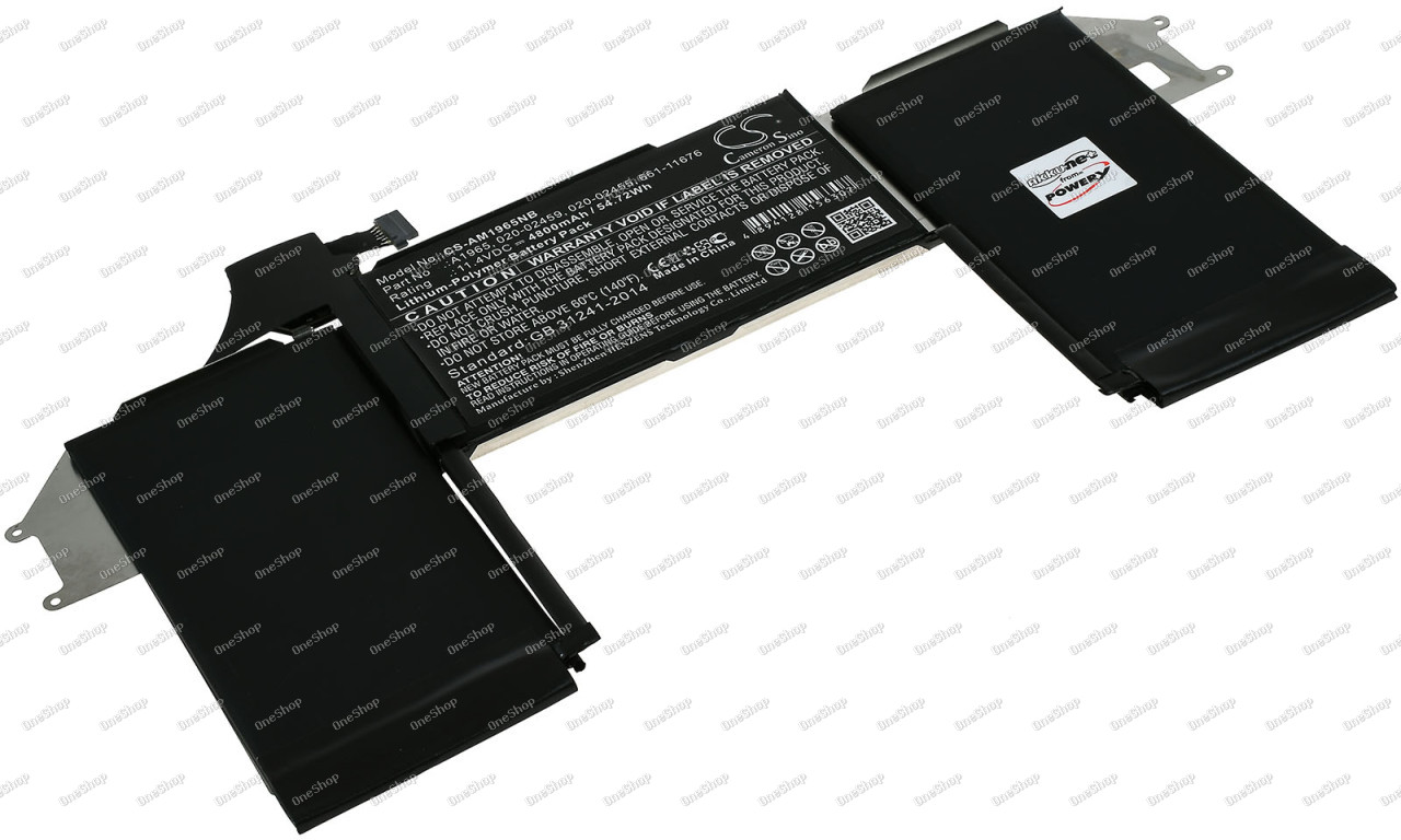 baterie pro Apple MacBook Air 13 A1932 (2019) / MacBook Air 13.3 (2020) / Typ A1965