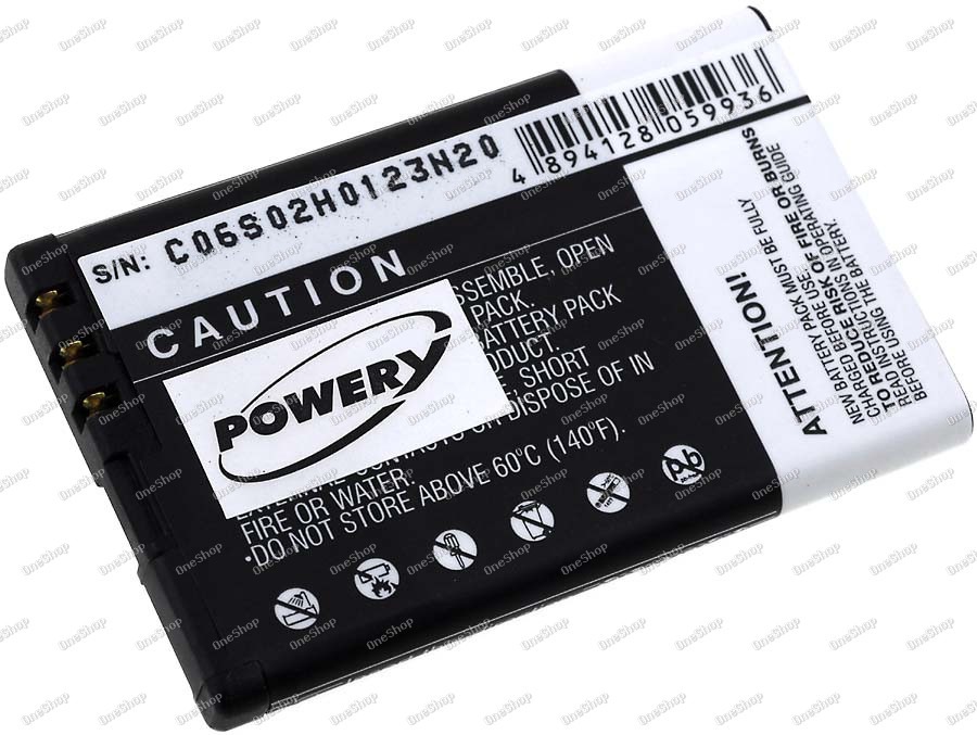 baterie pro Nokia 5220 / Typ BL-5CT