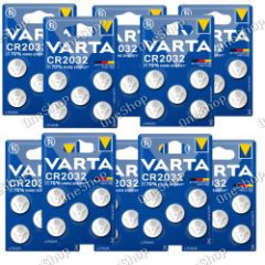 50x VARTA CR2032 DL2032 ECR2032 Lithium Knopfzellen ? 10x 5ks balení pro hodinky, Autoschlüssel & me