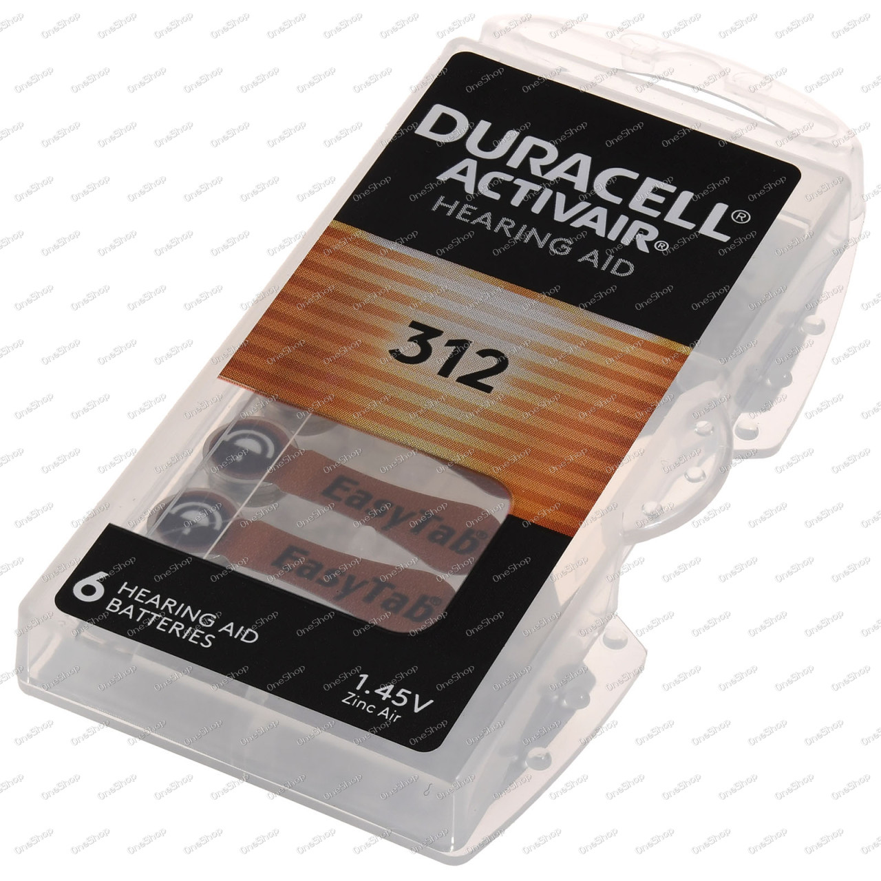 baterie do naslouchadel 12A 6ks v balení - Duracell