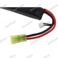 baterie pro airsoft zbraně Typ LP110S2C013 mit 7,4V 1100mAh