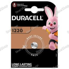 lithiové knoflíkové články Duracell DL1220 / CR1220 1ks balení originál