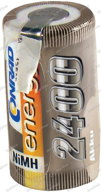 Akumulátor NiMH Conrad Energy Sub-C, 2400 mAh, s pájecími kontakty