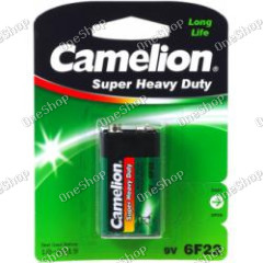 baterie Camelion Super Heavy Duty 6F22 9-V-Block 1ks balení originál