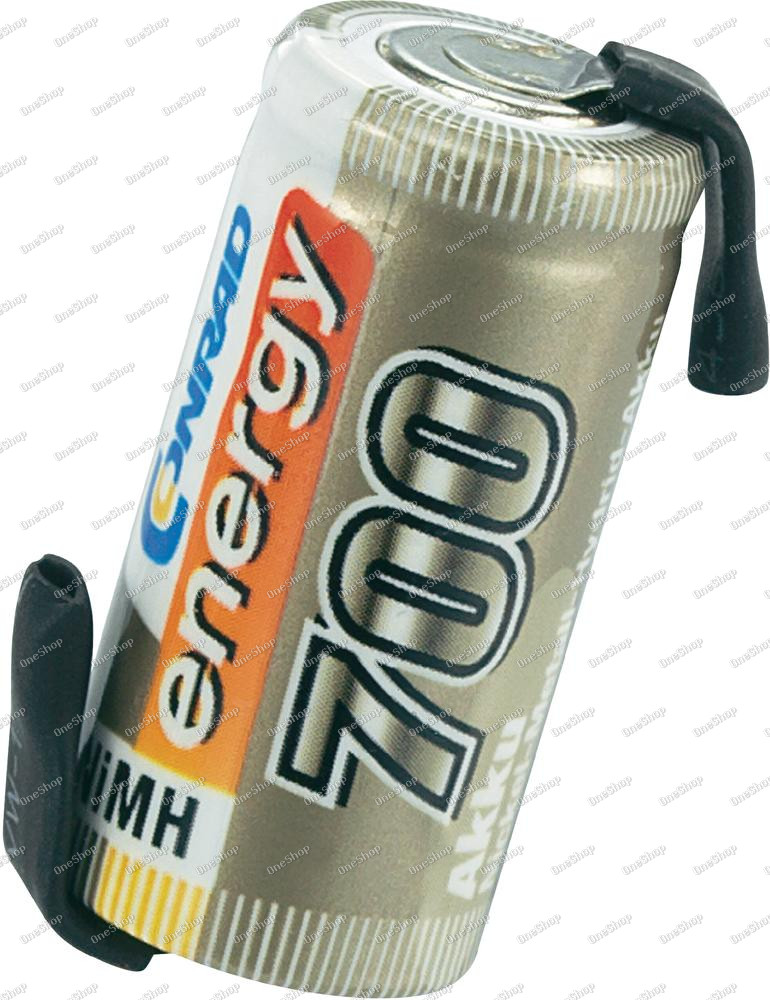 Akumulátor NiMH Conrad Energy 2/3 AA, 700 mAh, s pájecími kontakty