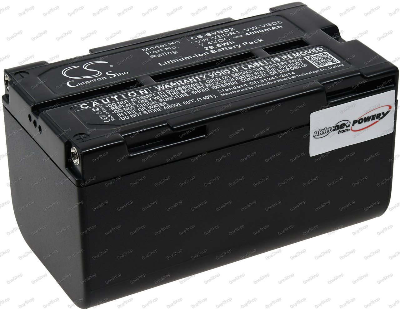 baterie pro Panasonic VW-VBD2