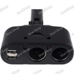 Powery 2-fach auto-Adapter s 2xUSB