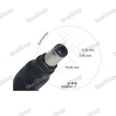 konektor č.13 pro síťový adaptér 6,5x3x10mm
