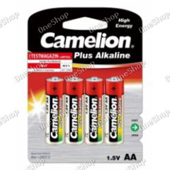 alkalická tužková baterie AA 4ks v balení - Camelion