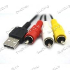 USB AV kabel pro Sony DV 3x CINCH, 1x USB - VMC-MD2
