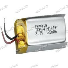 Akumulátor Li-Pol Renata, 3,7 V, 85 mAh, ICP641414PE