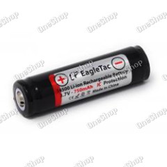 Eagletac 14500 Li-Ion baterie 3,7V 750mAh IC-Protected 1ks balení