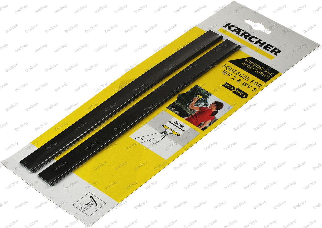 Kärcher Abziehlippe pro Fenstervysavač pro WV-Serie von Kärcher z.B. WV52/WV5 2ks sada breit originá