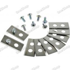 9x náhradní nůž Klingen/Schneid-Klingen (0,75mm) pro všechny Worx Landroid sekačka na trávu