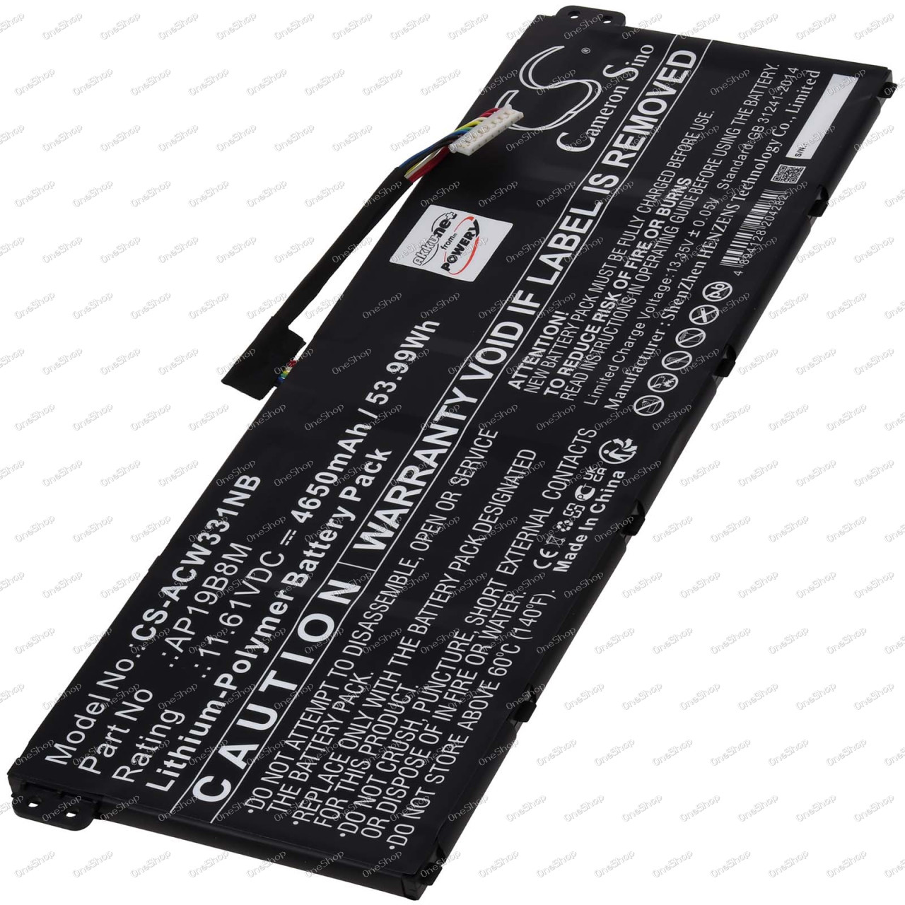 baterie pro Acer Aspire Vero AV15-52 / Swift 3 SF314-59 / Typ AP19B8M