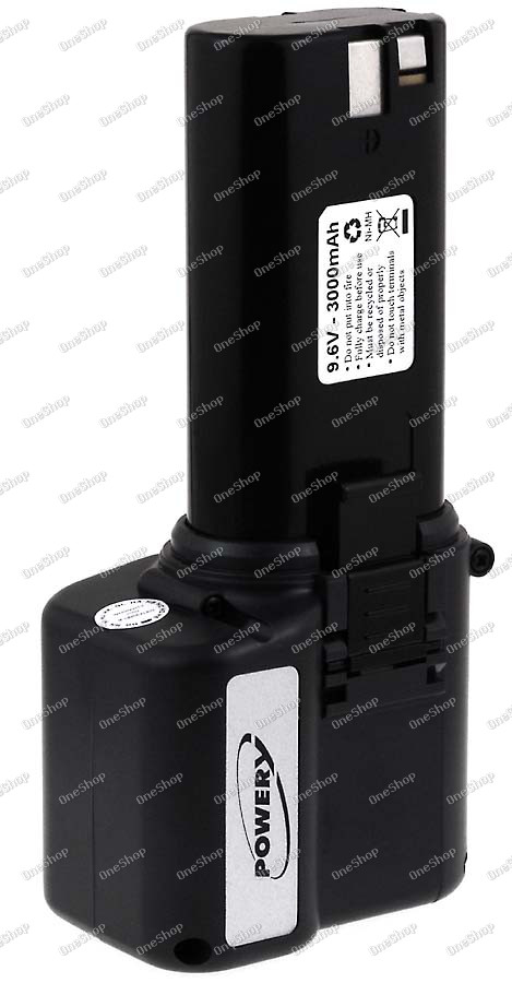 baterie pro AEG P9.6 (9,6V 3000mAh) 2.Gen.