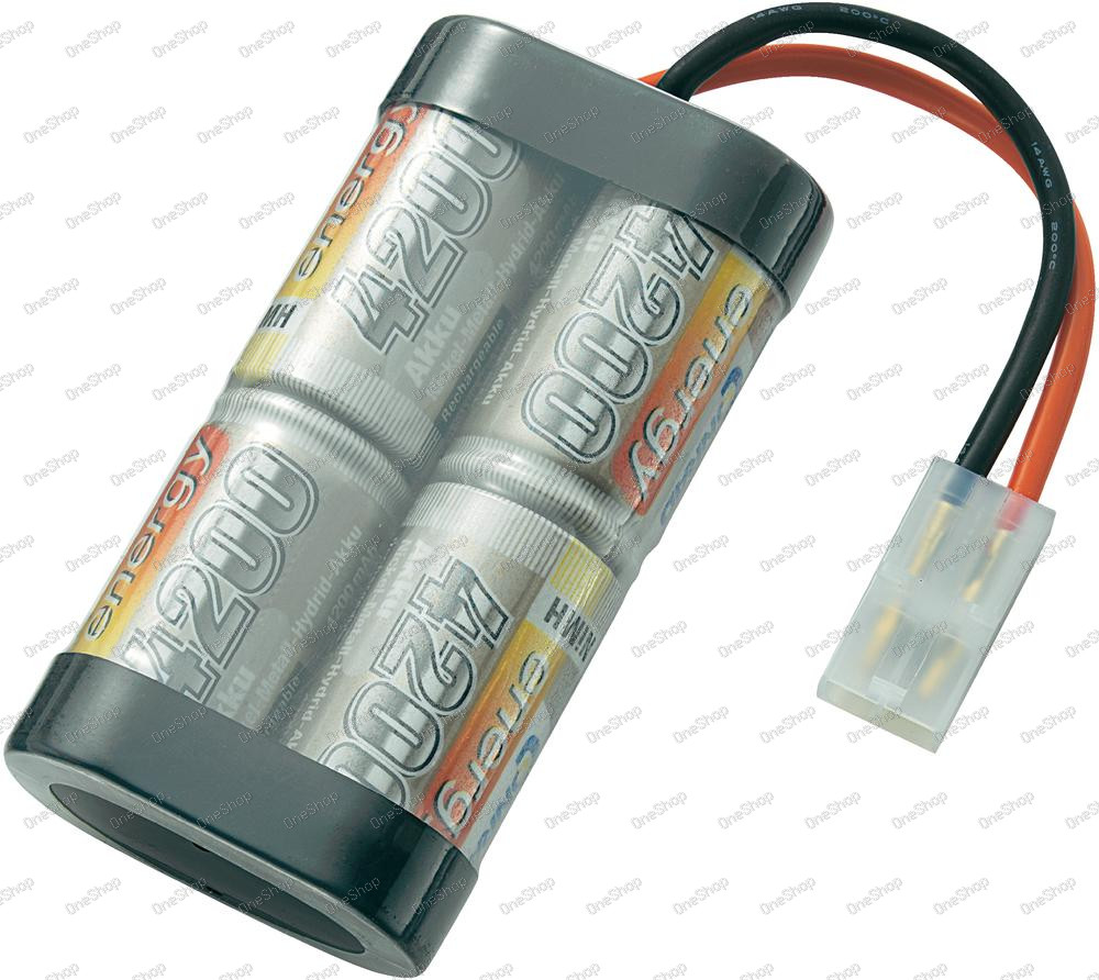 Akupack NiMH Conrad Energy Sub-C, 4,8 V, 4200 mAh, Tamiya