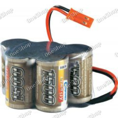Akupack přijímače NiMH LRP Electronic 2/3 A, 6 V, 1500 mAh, Hump, JR