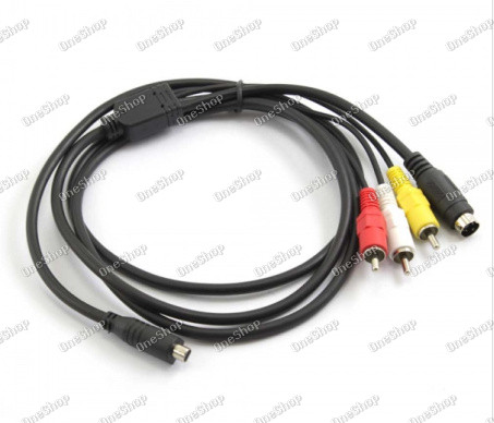 AV kabel pro Sony videokamery (S-Video a 3RCA)